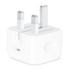 A Photo Of Apple 20W USB-C Power Adapter - Fast Charging for iPad Pro, iPad Air, and iPhone