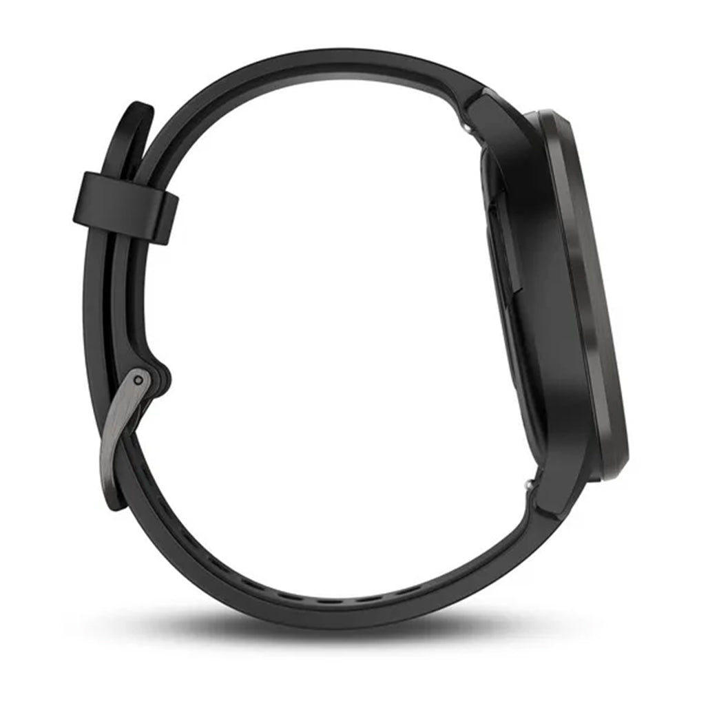 A Photo Of Garmin vívomove HR - Black with Slate Hardware (Large)