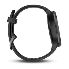 A Photo Of Garmin vívomove HR - Black with Slate Hardware (Large)