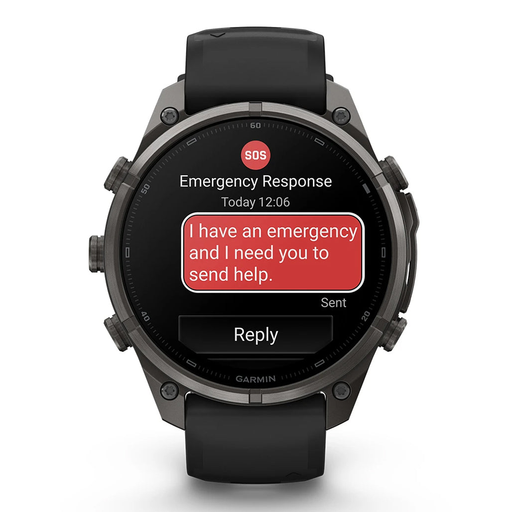 A Photo Of Garmin fēnix® 9 Pro 47mm - Titanium AMOLED Multisport GPS Smartwatch