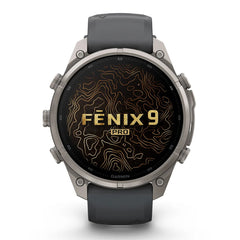 A Photo Of Garmin fēnix® 9 Pro 47mm - Titanium AMOLED Multisport GPS Smartwatch