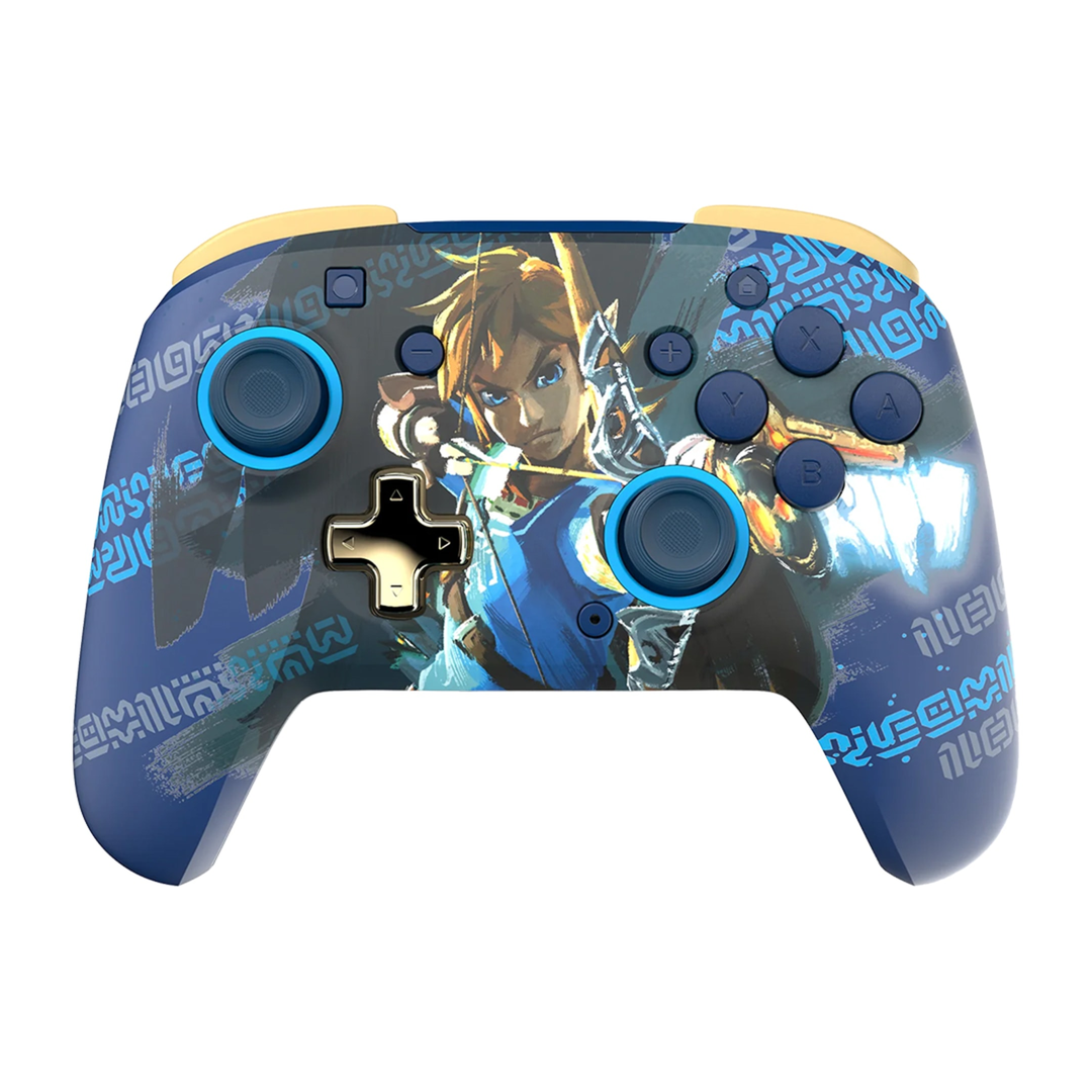 A Photo Of Nintendo Switch REMATCH Wireless Controller Glow: Link™ Hero