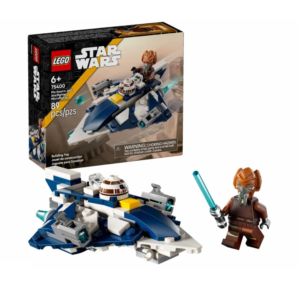 A Photo Of LEGO Star Wars Plo Koon's Jedi Starfighter™ Microfighter 89 Piecs - 75400