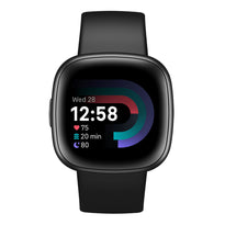 Fitbit Versa 4 Fitness Smartwatch No Bundle Black from Fitbit sold by 961Souq-Zalka