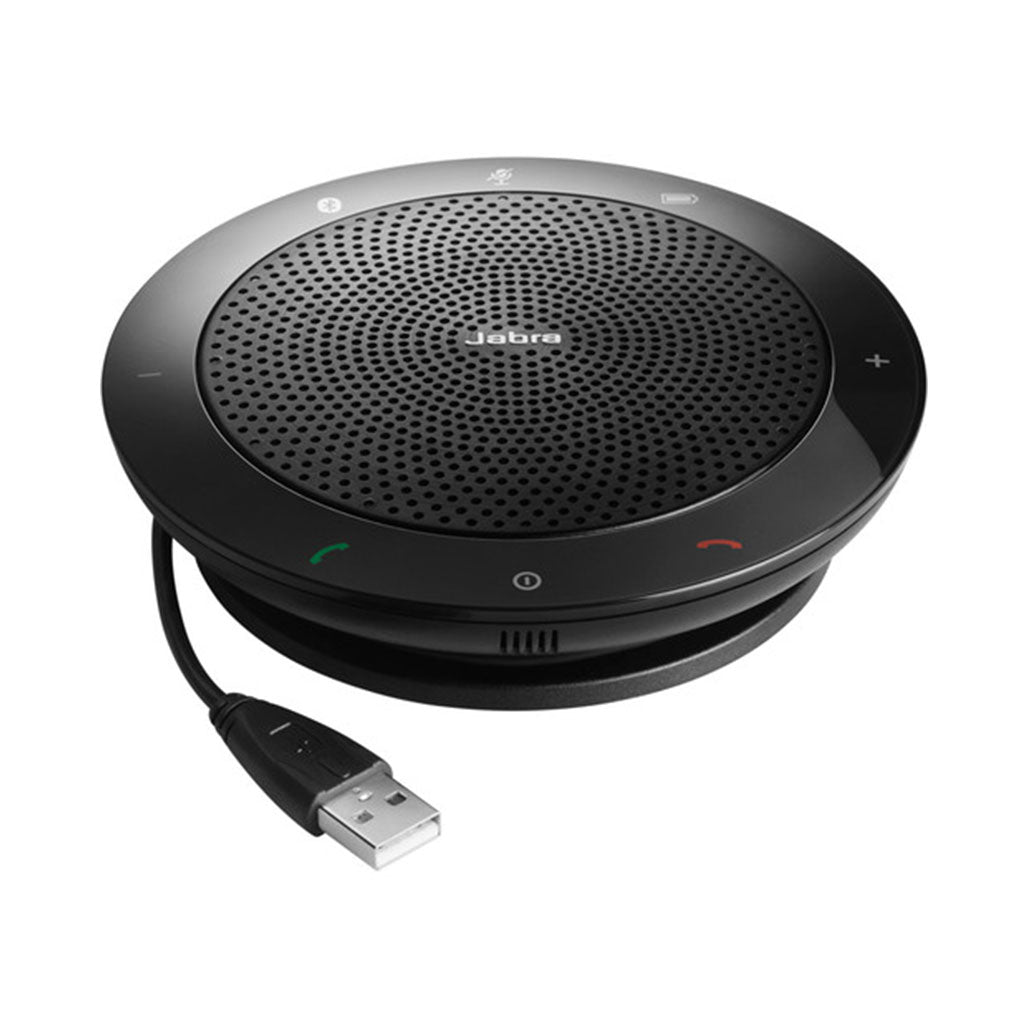 A Photo Of Jabra Speak 510 MS Wireless Bluetooth/USB Speaker - Portable Conference Speaker for Softphone and Mobile Phone