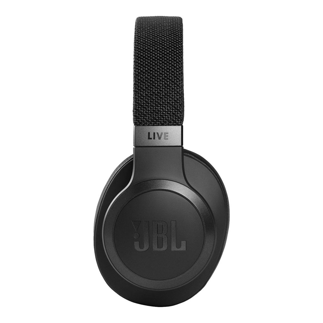 A Photo Of JBL Live 660NC - Black - Wireless Over-Ear Headphones with Adaptive Noise Cancelling and Voice Assistant