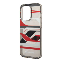 A Photo Of AMG Transparent PC/TPU Case With Expressive Graphic Design For iphone 14 Pro