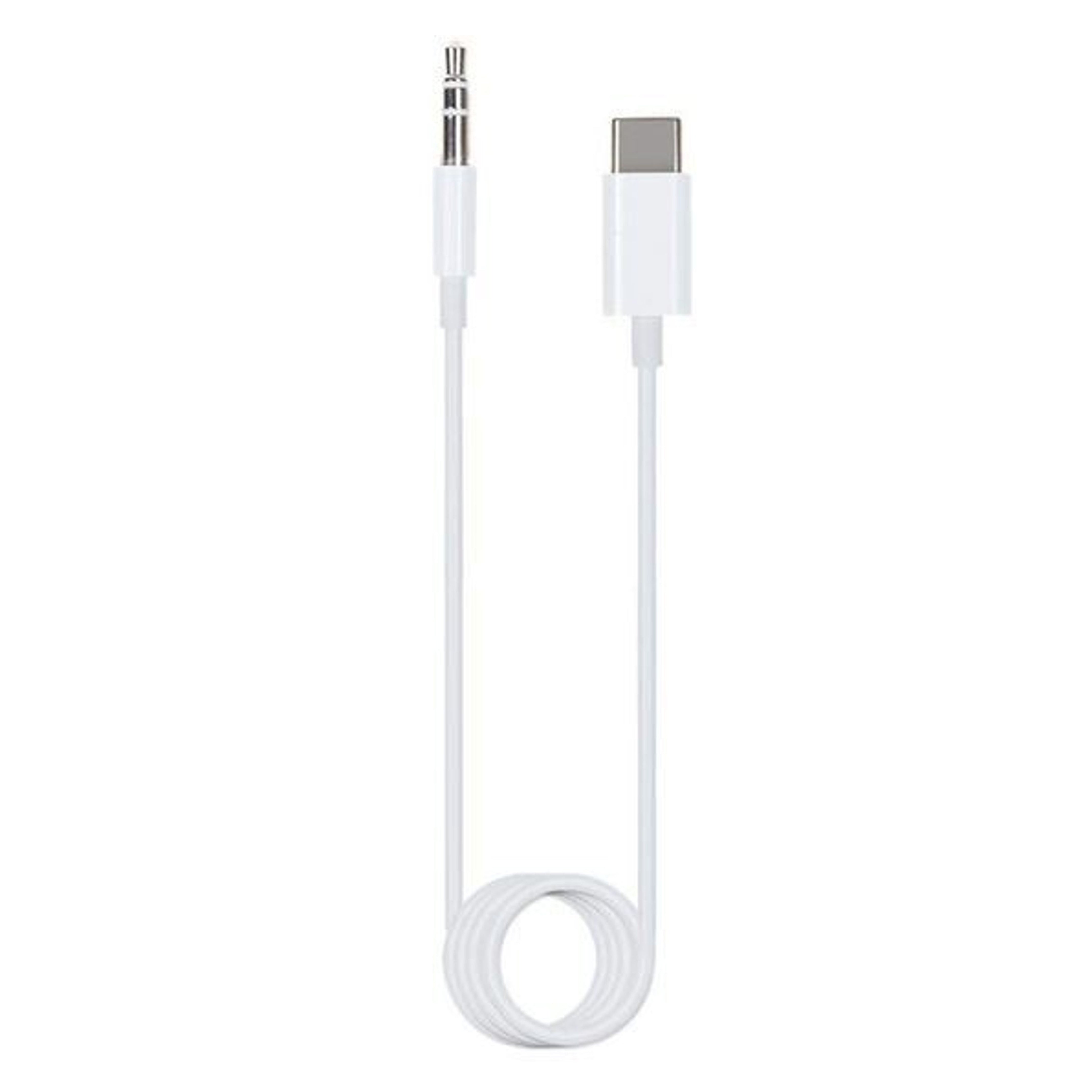 A Photo Of Type-C to 3.5mm Aux Audio Adapter Cable - Seamless Audio Connectivity