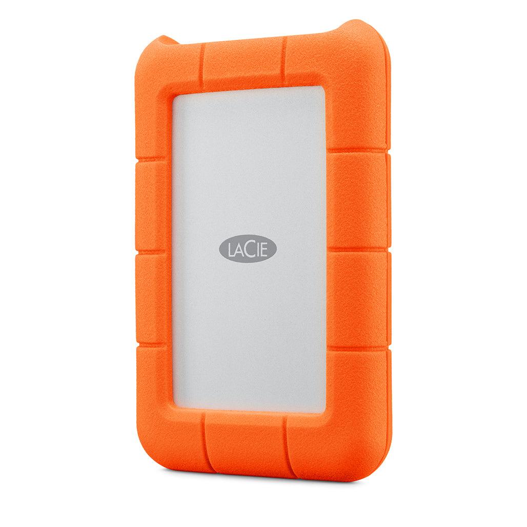 A Photo Of LaCie Rugged LRD0TU6 USB-C 5TB Portable Hard Drive