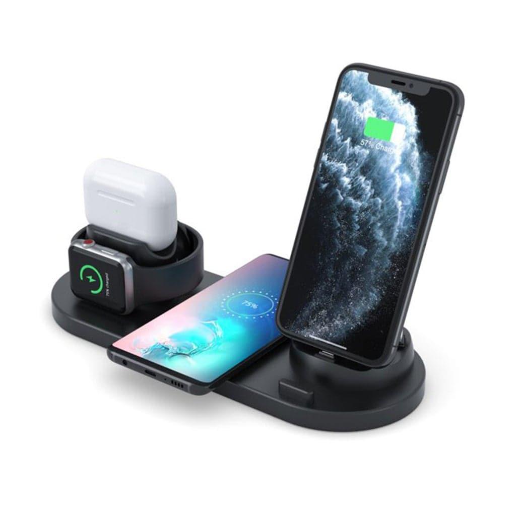 A Photo Of 6-in-1 Multifunctional Charging Stand with Wireless Charging