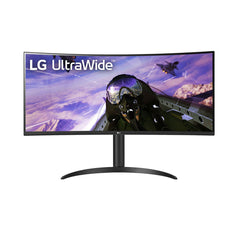 A Photo Of LG 34WP65C-B 34 inch Curved UltraWide QHD 160Hz Refresh Rate