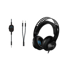 A Photo Of Lenovo Legion H300 Stereo Gaming Headset - 50mm Drivers, Noise-Cancelling Mic, Adjustable, Black