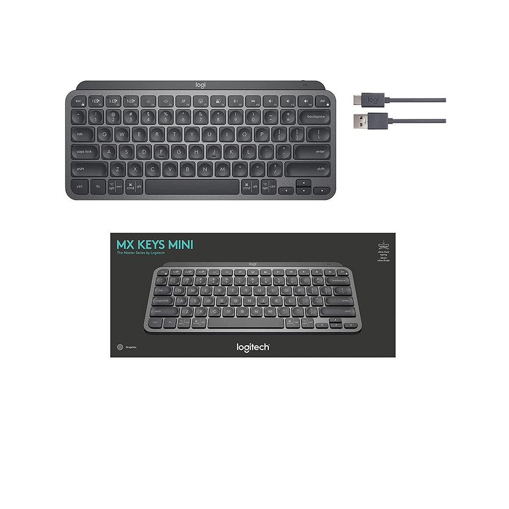 A Photo Of Logitech MX KEYS MINI - Compact Wireless Keyboard with Illuminated Keys and Easy-Switch Connectivity