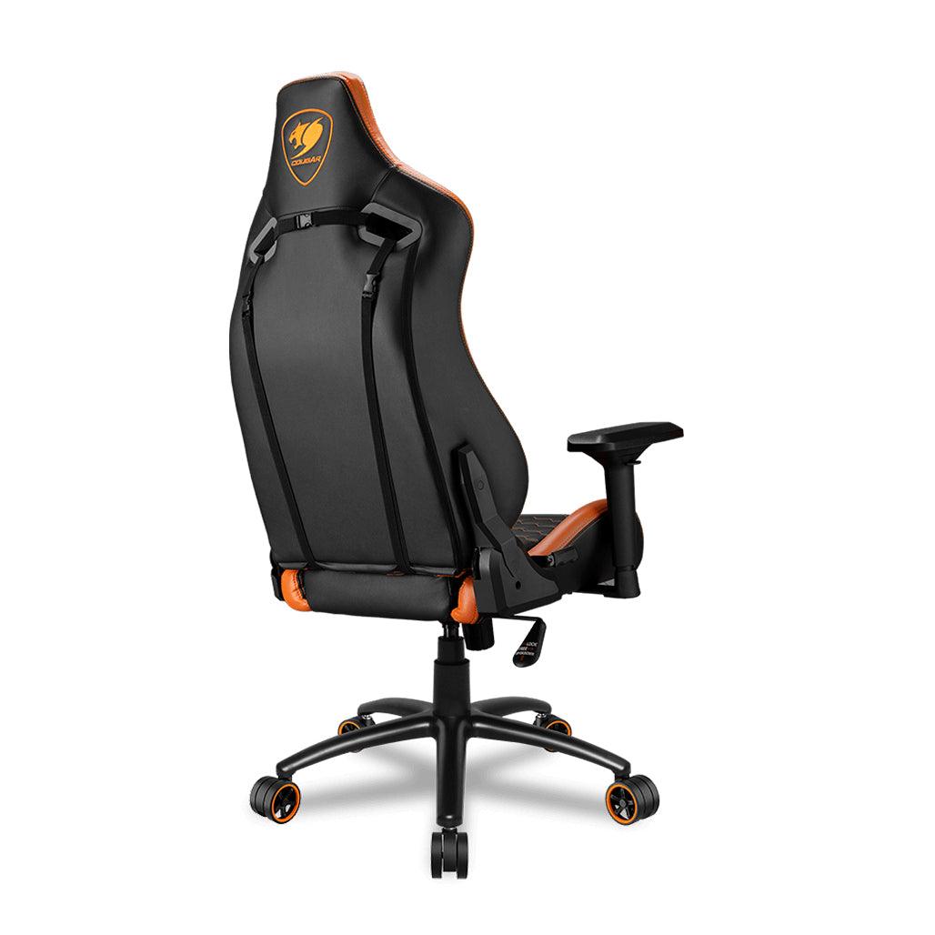 A Photo Of Cougar Outrider S Orange Gaming Chair – Ergonomic Design with Durable Support for Ultimate Comfort