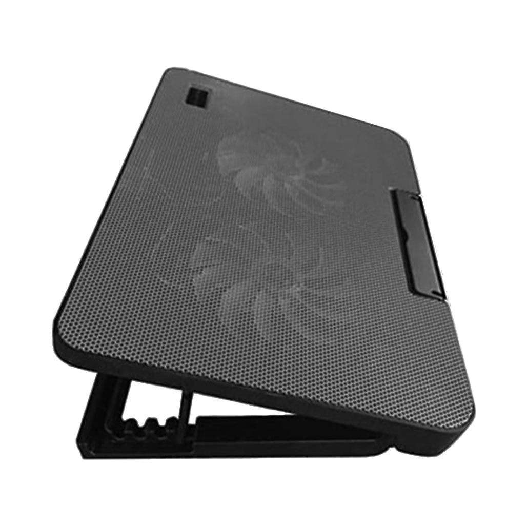 A Photo Of N99 Laptop Cooling Pad with Dual Fans | USB Powered Cooling Stand