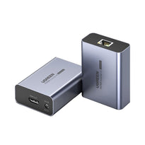 UGreen CM455 HDMI Extender 1080p – 70m to 210m Range via RJ45, HDCP Compliant, Digital Audio Support