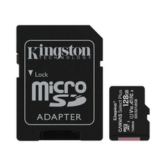 A Photo Of Kingston Canvas Select Plus microSD Card (SDXC) with SD Adapter - High-Speed, A1 Rated Performance for Android Devices