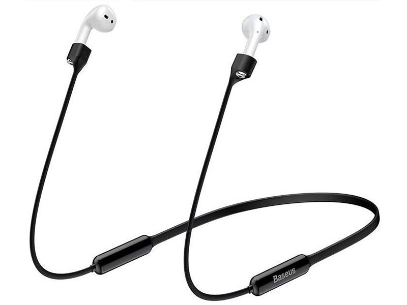 A Photo Of Baseus Letsgo Sports Collared Silicone Hanging Sleeve Pods 1/2 – Secure and Stylish Headset Lanyard
