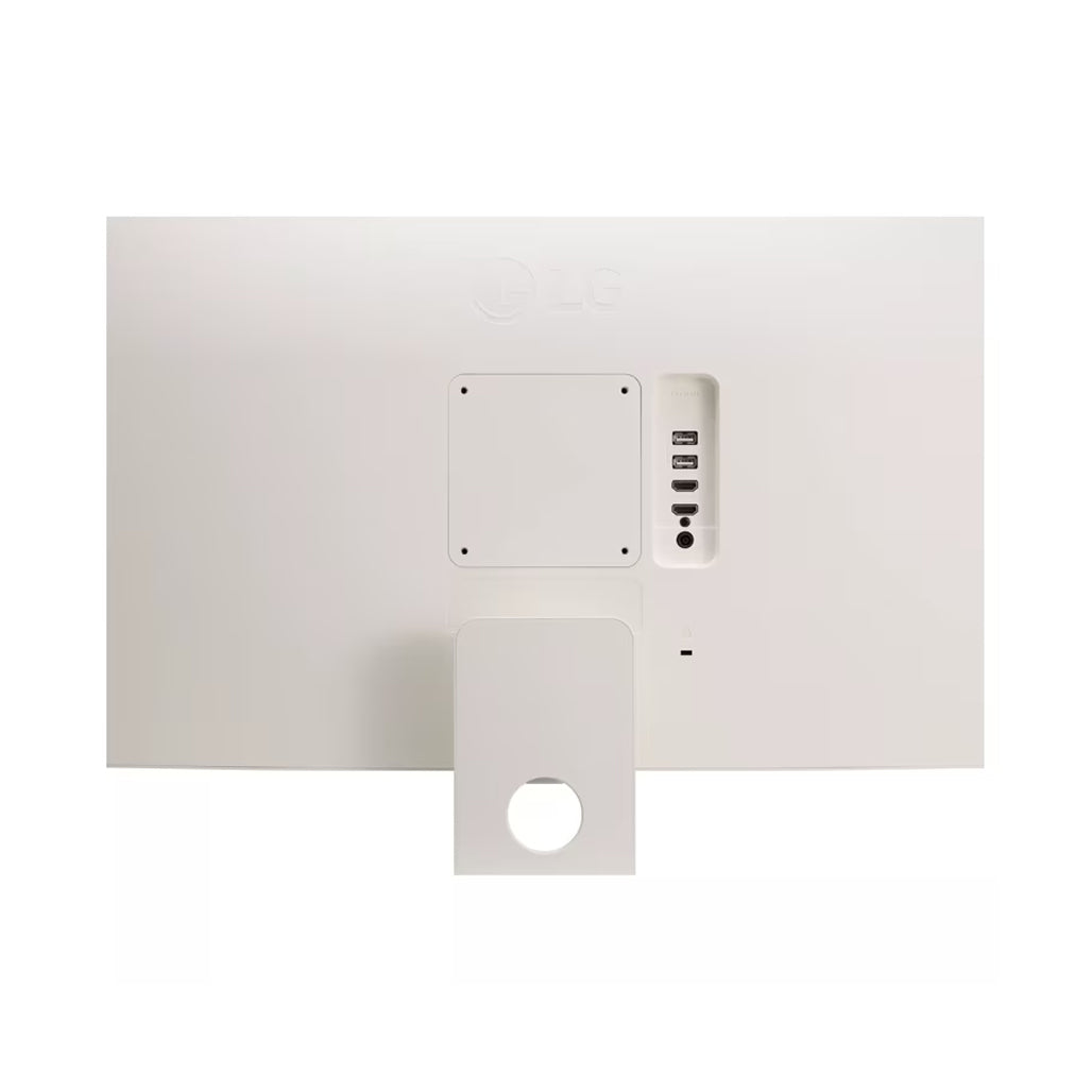 A Photo Of LG 32SR50F-W - 31.5-Inch Full HD IPS Smart Monitor with webOS 23, Built-in Speakers, and Versatile Connectivity