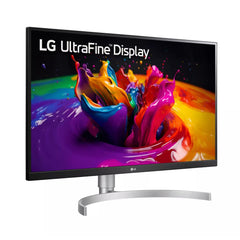 A Photo Of LG 27UN850-W 27” 4K UHD IPS Monitor – VESA DisplayHDR™ 400, USB-C, AMD FreeSync™, Adjustable Stand