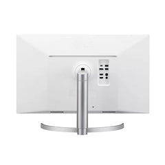 A Photo Of LG 27UN850-W 27” 4K UHD IPS Monitor – VESA DisplayHDR™ 400, USB-C, AMD FreeSync™, Adjustable Stand