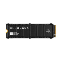 Western Digital 2TB BLACK - SN850P NVMe SSD with Heatsink for PS5 – Officially Licensed High-Performance Gaming Storage