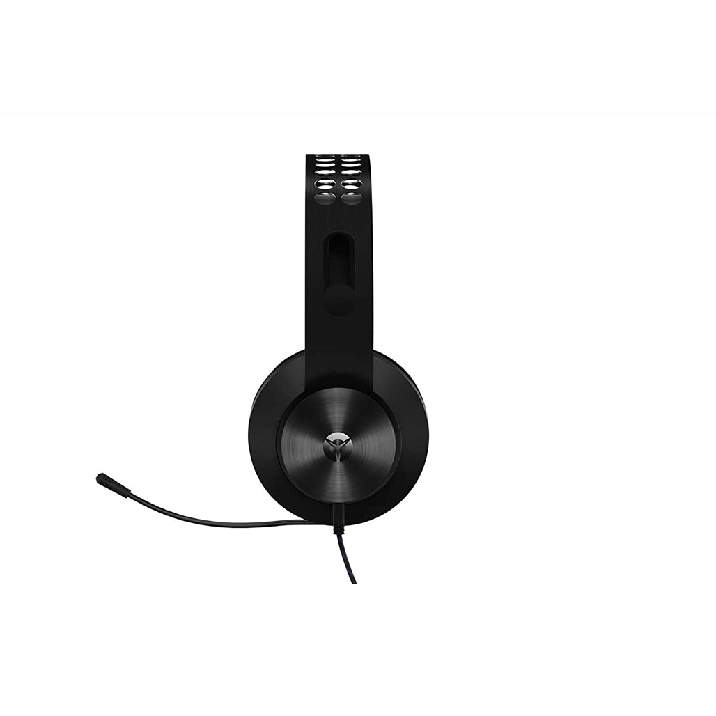 A Photo Of Lenovo Legion H300 Stereo Gaming Headset - 50mm Drivers, Noise-Cancelling Mic, Adjustable, Black
