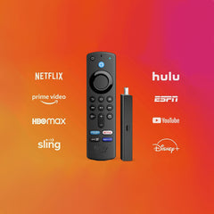 A Photo Of Amazon Fire TV Stick with Alexa Voice Remote – Full HD Streaming Device, 50% Faster Performance, TV Controls, Dolby Atmos Audio