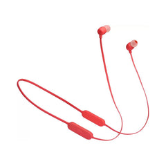 A Photo Of JBL T125BT Wireless In-Ear Headphones – Pure Bass with 16-Hour Playtime in Blue/Coral