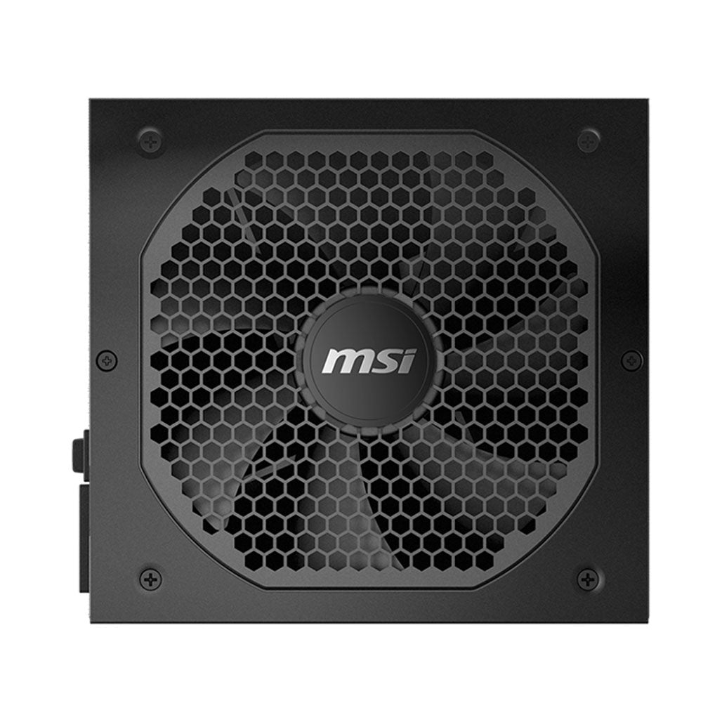 A Photo Of MSI MPG A850GF Power Supply - 850W 80 PLUS Gold Certified, Full Modular Design