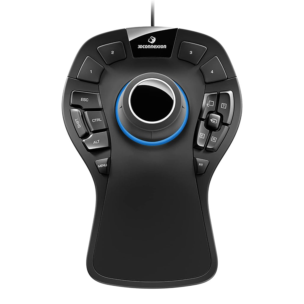 A Photo Of 3Dconnexion SpaceMouse Pro - Intuitive 3D Navigation Mouse for CAD | 3DX-700040 - Engineering Mouse