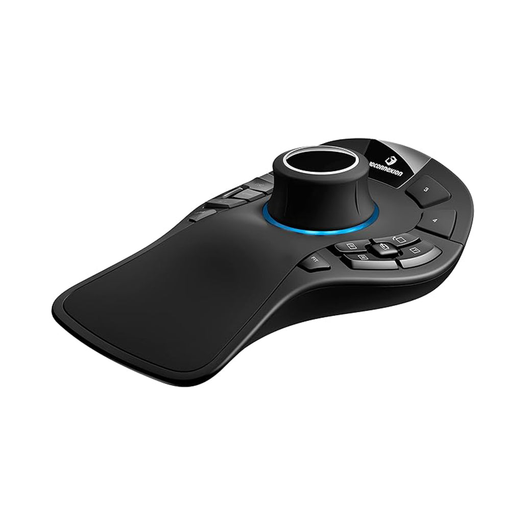 A Photo Of 3Dconnexion SpaceMouse Pro - Intuitive 3D Navigation Mouse for CAD | 3DX-700040 - Engineering Mouse