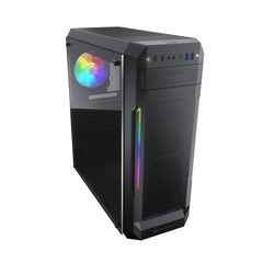 A Photo Of Cougar MX331 Mesh-G Mid-Tower Case – Enhanced Airflow and Stunning ARGB Lighting