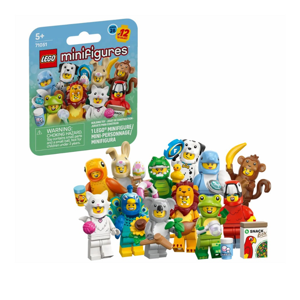 A Photo Of LEGO Minifigures Animals Series 28 - 7 Pieces - 71051