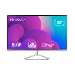 A Photo Of ViewSonic VX3276-2K-MHD 32-Inch WQHD Monitor | SuperClear® IPS, 2560x1440 Resolution, 75Hz Refresh Rate, HDMI & DisplayPort, Integrated Speakers