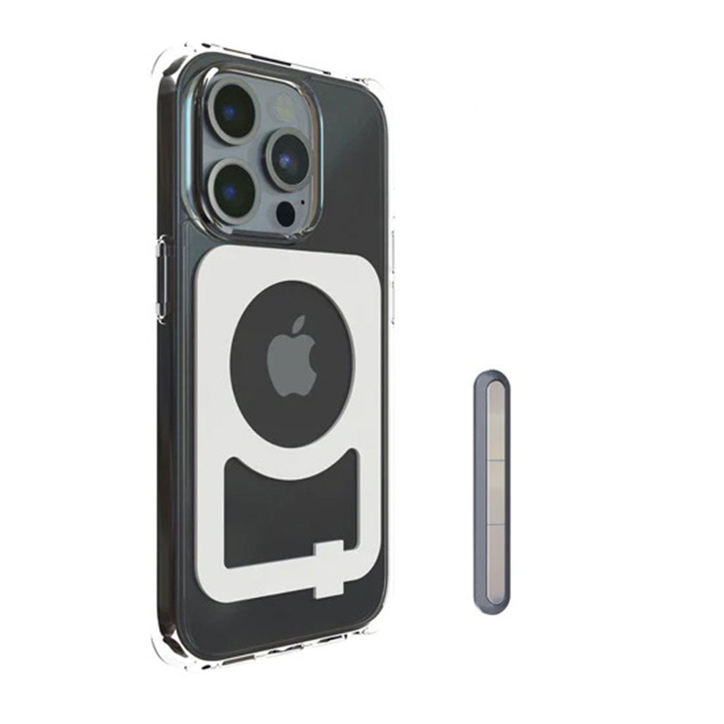 A Photo Of MagBak Case for iPhone 14 Series with MagSticks - Minimalist Protective & Versatile Mounting Solution