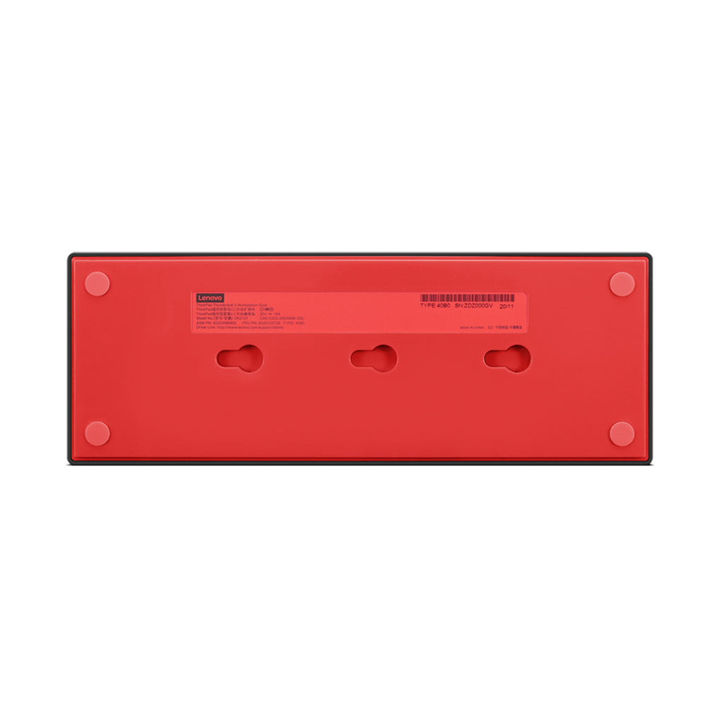 A Photo Of Lenovo ThinkPad Thunderbolt 4 Workstation Dock – 230W PD, 8K/4K Display Support, High-Speed Data Transfer