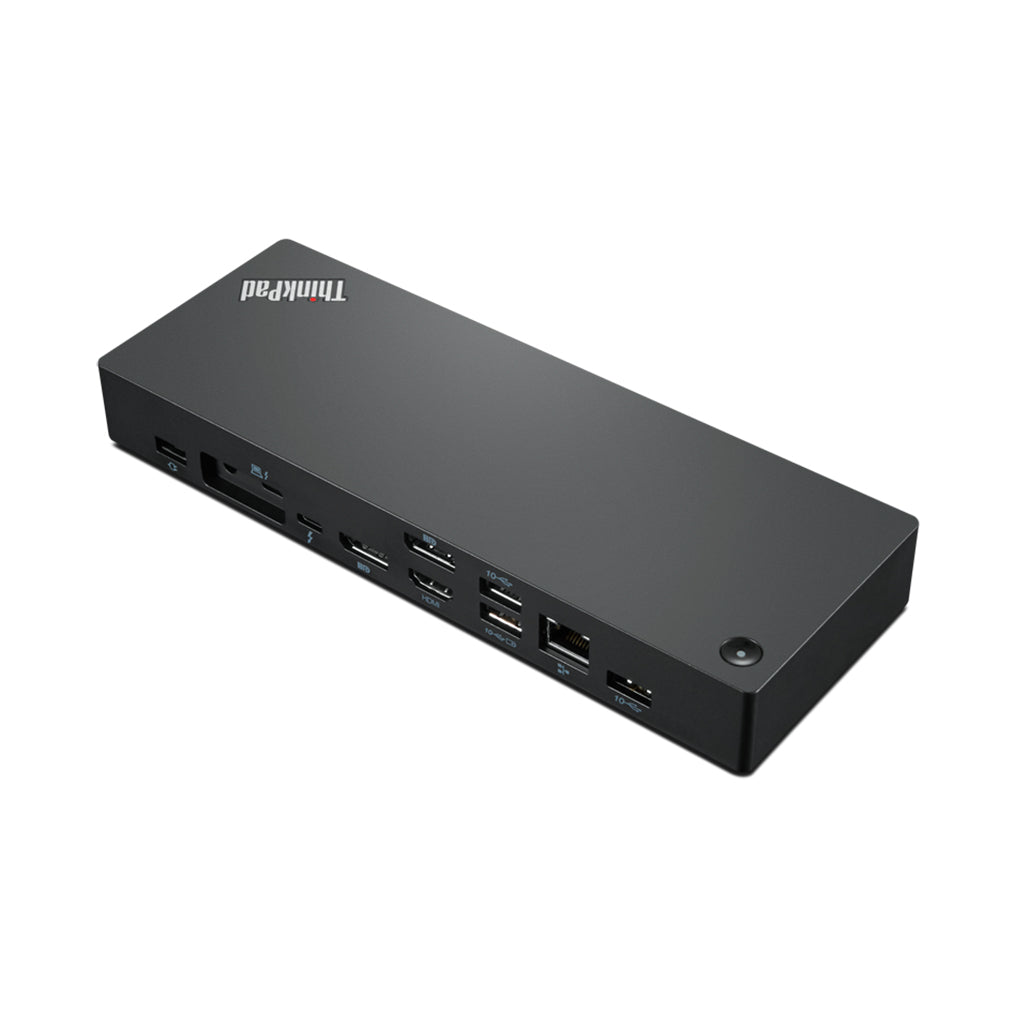 A Photo Of Lenovo ThinkPad Thunderbolt 4 Workstation Dock – 230W PD, 8K/4K Display Support, High-Speed Data Transfer