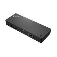 A Photo Of Lenovo ThinkPad Thunderbolt 4 Workstation Dock – 230W PD, 8K/4K Display Support, High-Speed Data Transfer