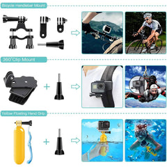 A Photo Of GoPro 48-in-1 Accessories Kit: Ultimate Bundle for Action Camera Enthusiasts