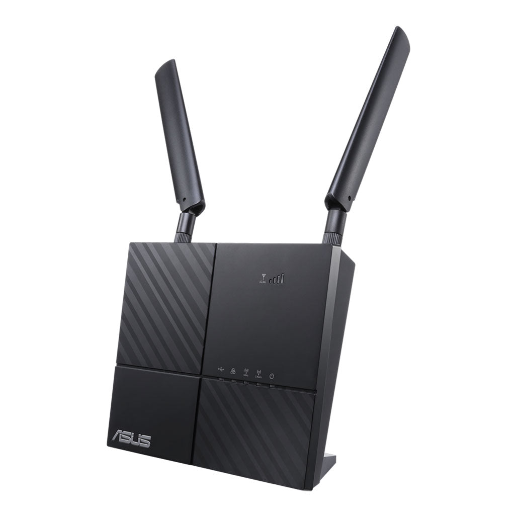 A Photo Of Asus AC750 4G-AC53U Dual-Band LTE Wi-Fi Modem Router | 4G LTE | Parental Controls | Guest Network