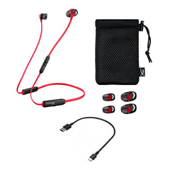 A Photo Of HyperX Cloud Buds Bluetooth Wireless Earbuds - Red | 4P5H7AA
