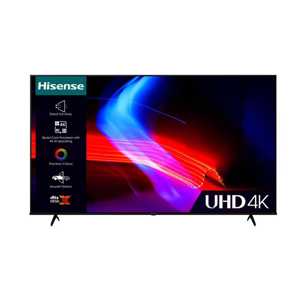 A Photo Of Hisense 4K 55A62KS UHD Smart Television 55inch Black