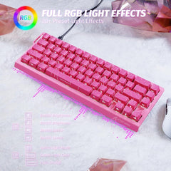A Photo Of Attack Shark X68 HE - Wired Mechanical Gaming Keyboard