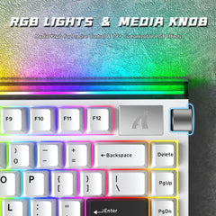A Photo Of Attack Shark R85 HE - 75% Wired Mechanical Gaming Keyboard