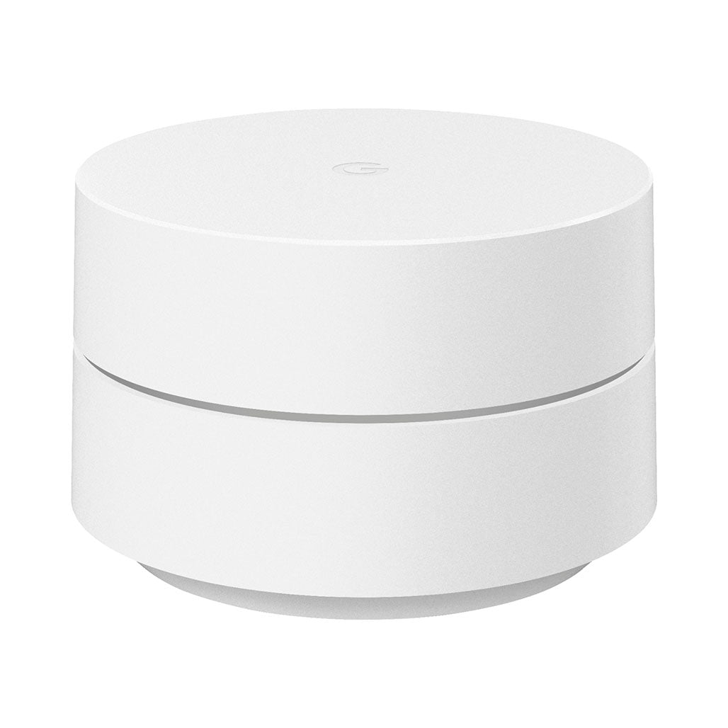 A Photo Of Google Wifi Mesh Router System - 3-Pack, White