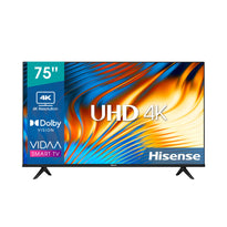 Hisense 75A61H UHD VIDAA U5 TV 75inch (2022 Model)