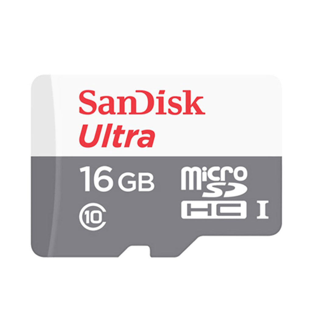 A Photo Of SanDisk Ultra UHS-I Class 10 microSDHC Card – High-Speed Storage with Up to 100MB/s