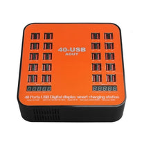 USB Charger 5V Digital Display Smart Charging Station 840 – 40 Ports