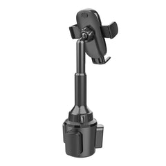 A Photo Of Green Lion 360° Car Cup Holder Phone Mount with Adjustable Height and Expandable Base